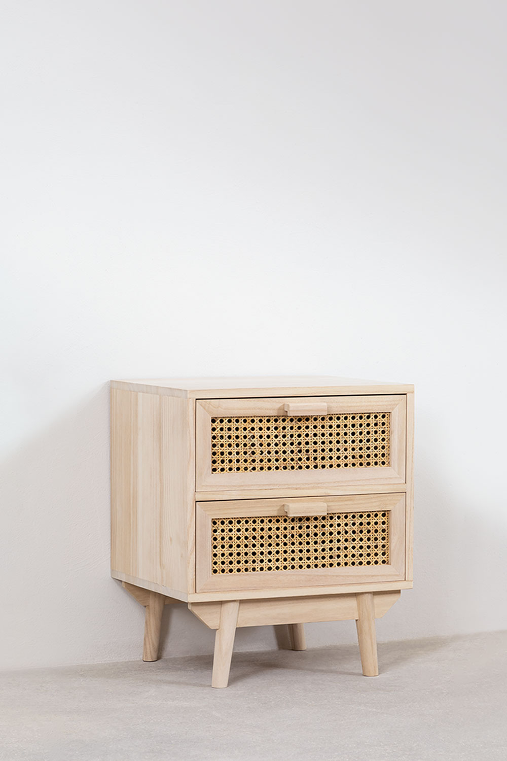 Comodino in legno Ralik