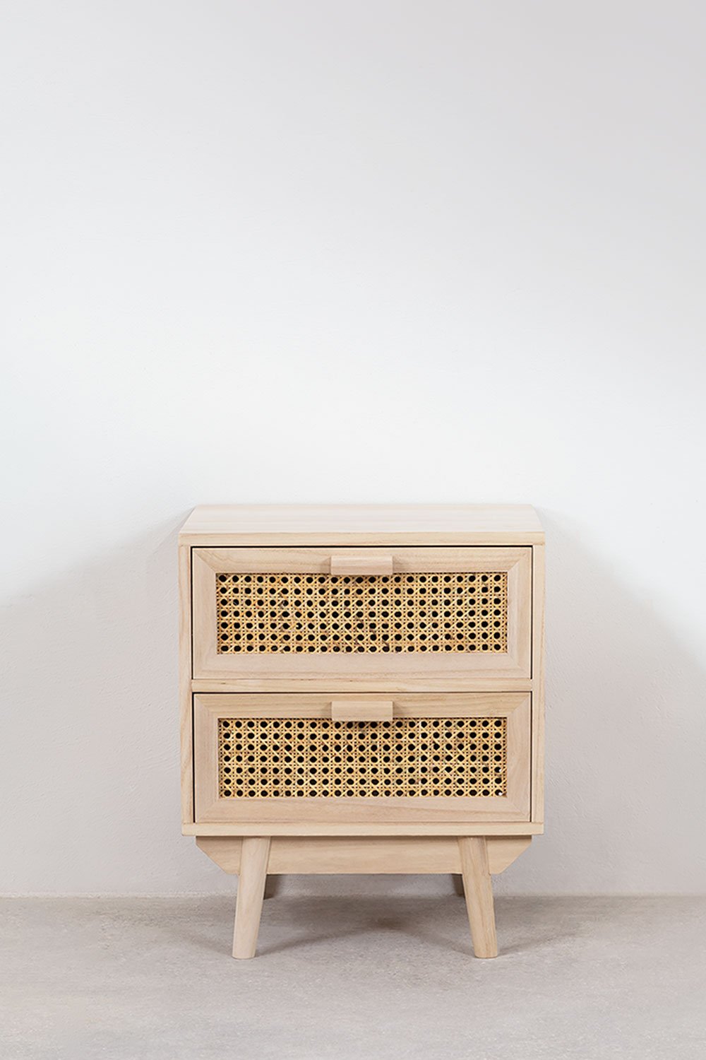 Comodino in legno Ralik