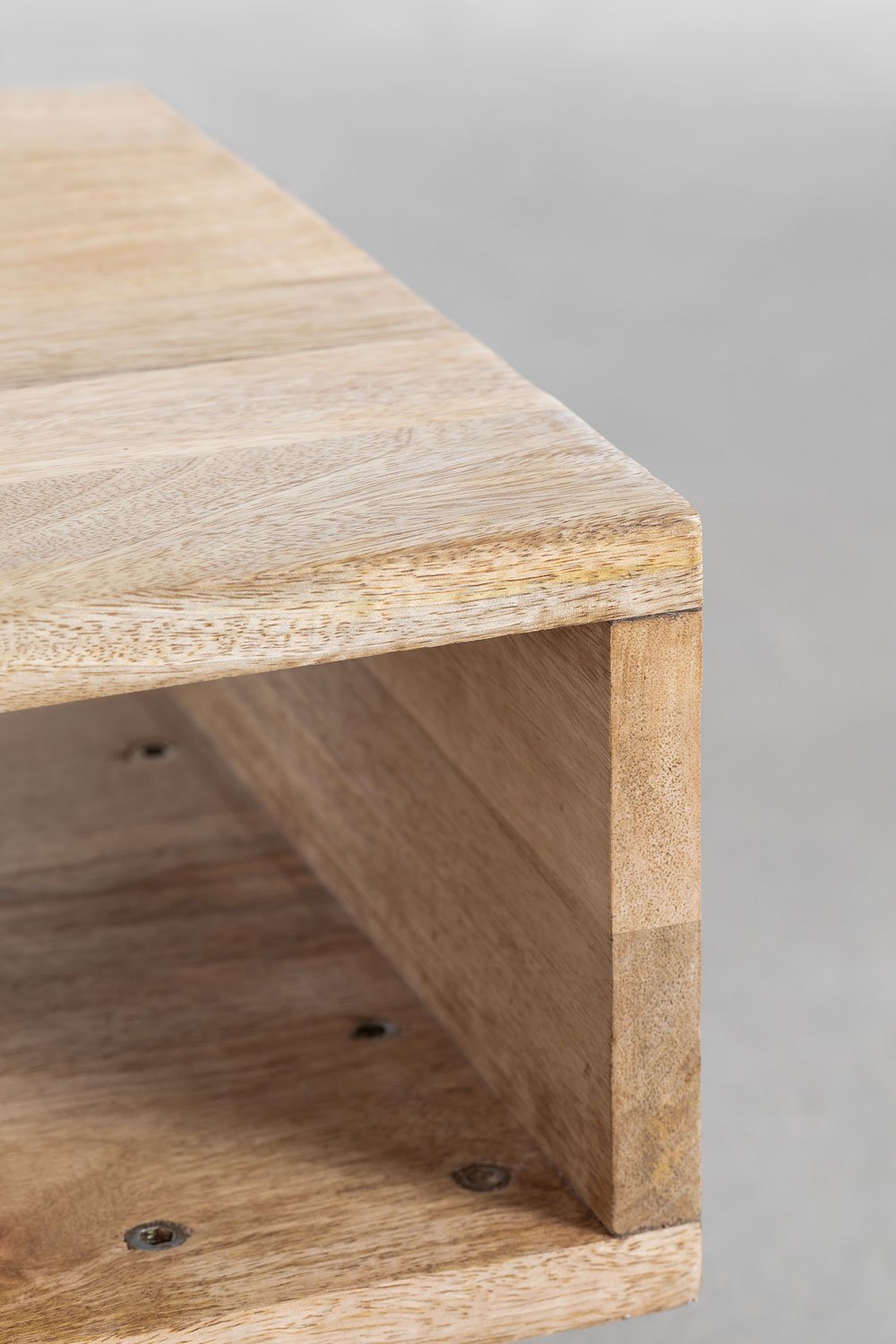 Comodino in legno riciclato Tital