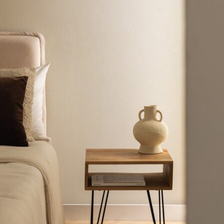 Comodino in legno riciclato Tital
