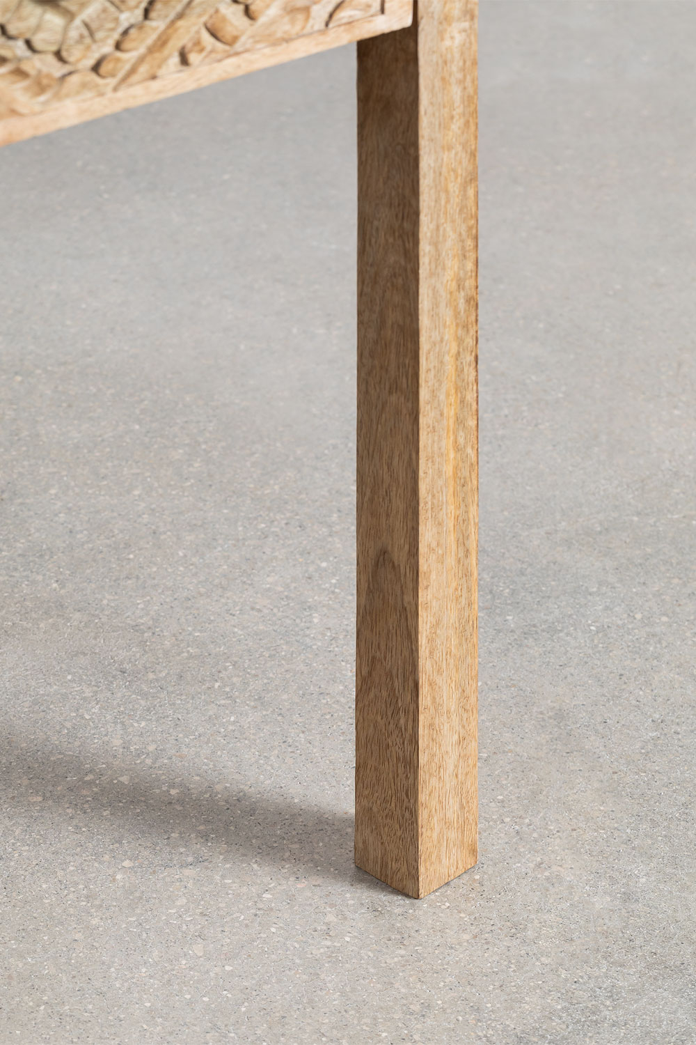 Comodino Maraja in legno di mango