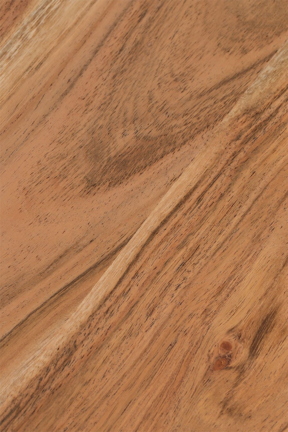 Comodino sospeso in legno di acacia Petter