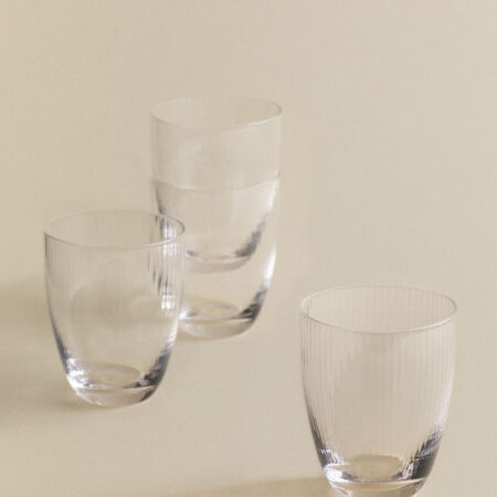 Confezione di 4 Bicchieri di Vetro 30 cl Katlin