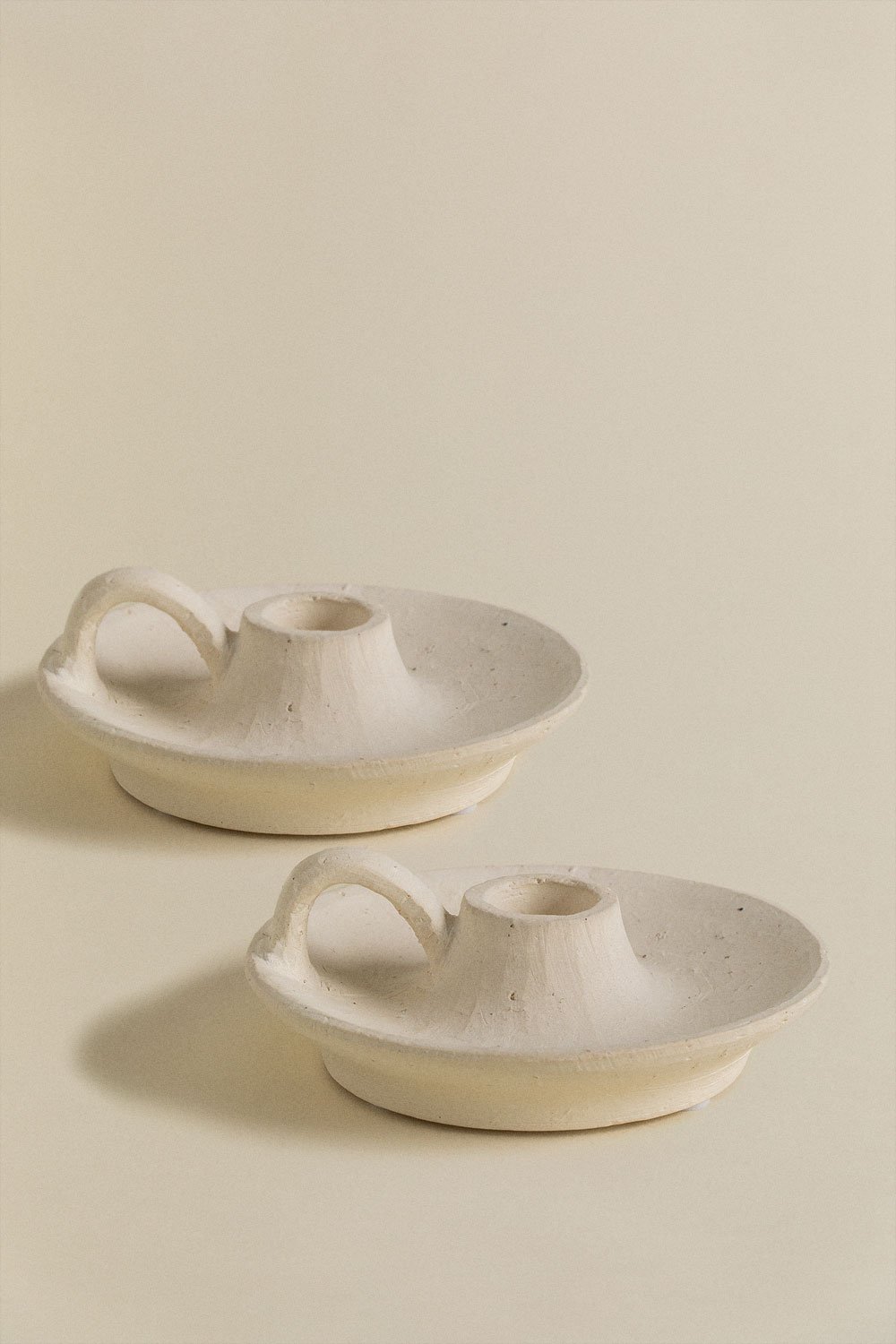 Confezione da 2 candelabri in ceramica Laisne