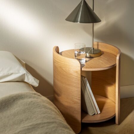 Confezione da 2 comodini in legno Adelis