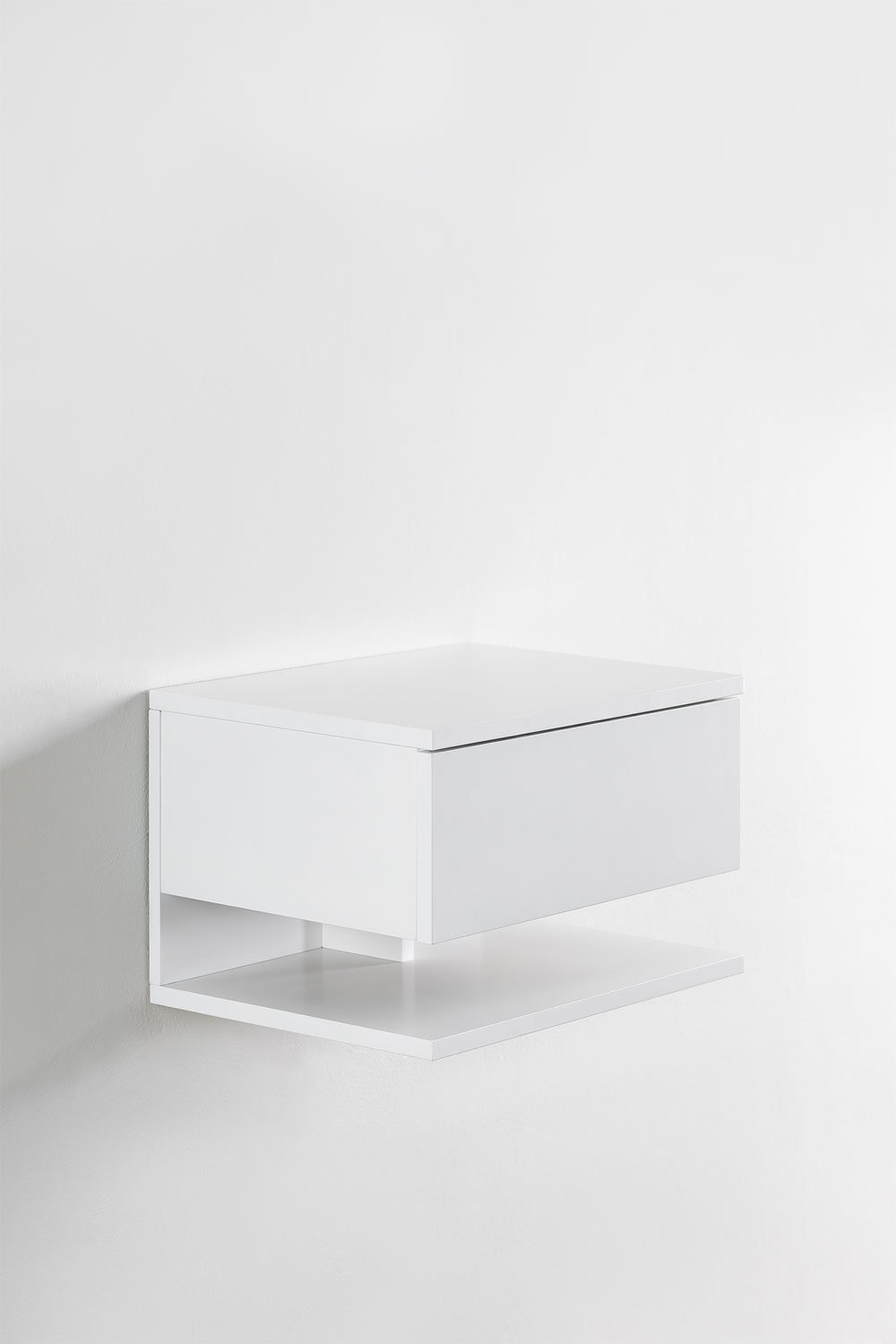 Confezione da 2 comodini sospesi con cassetto Griviza