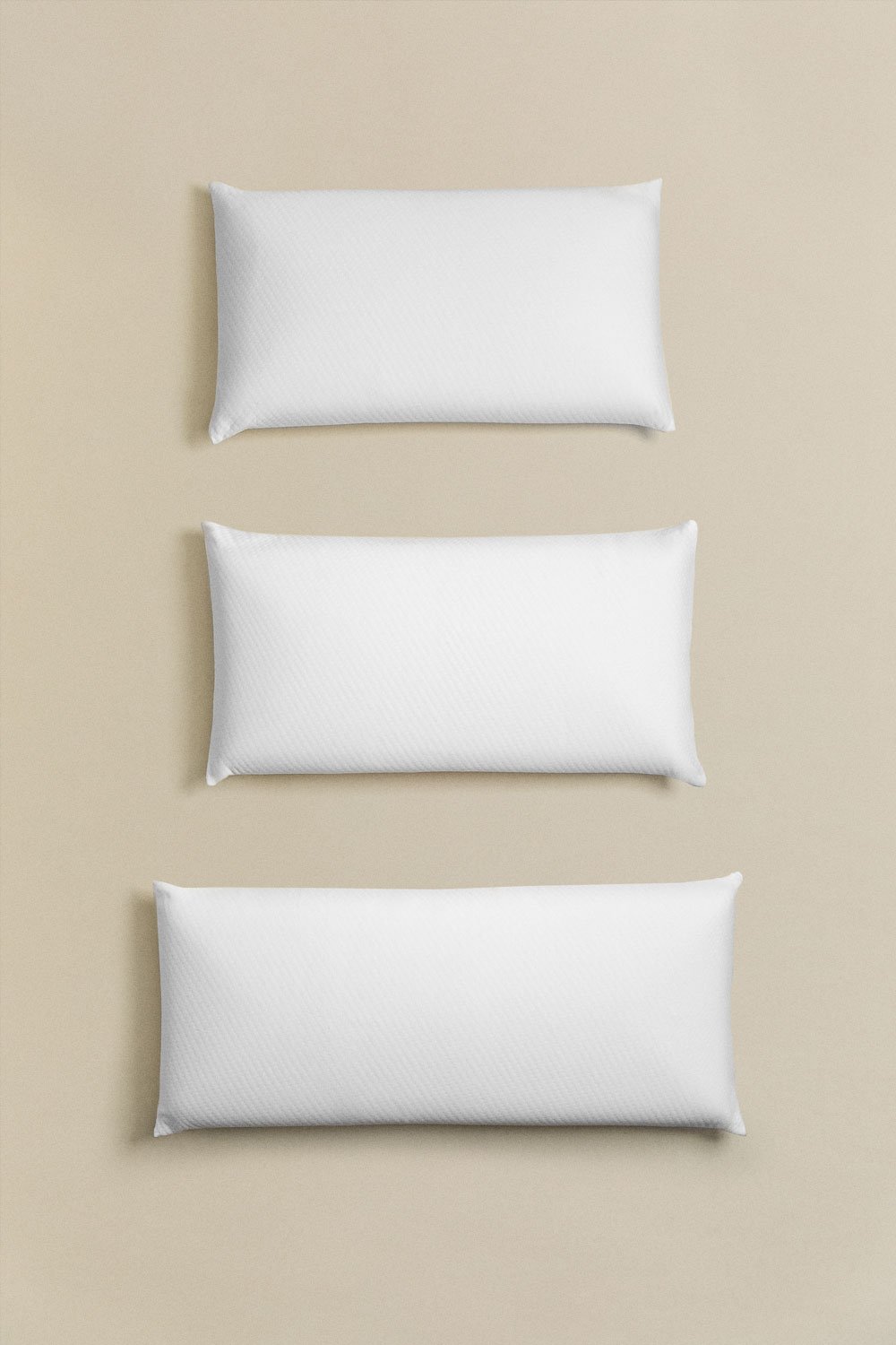 Confezione da 2 cuscini in memory foam Luenel
