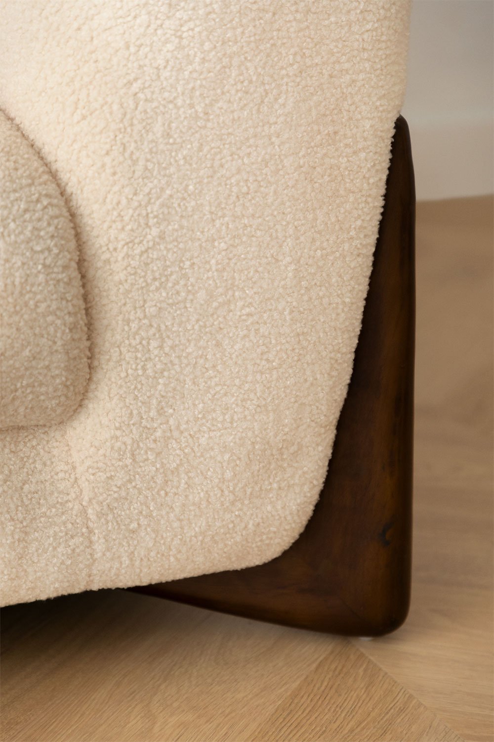 Confezione da 2 poltrone in shearling Grevena