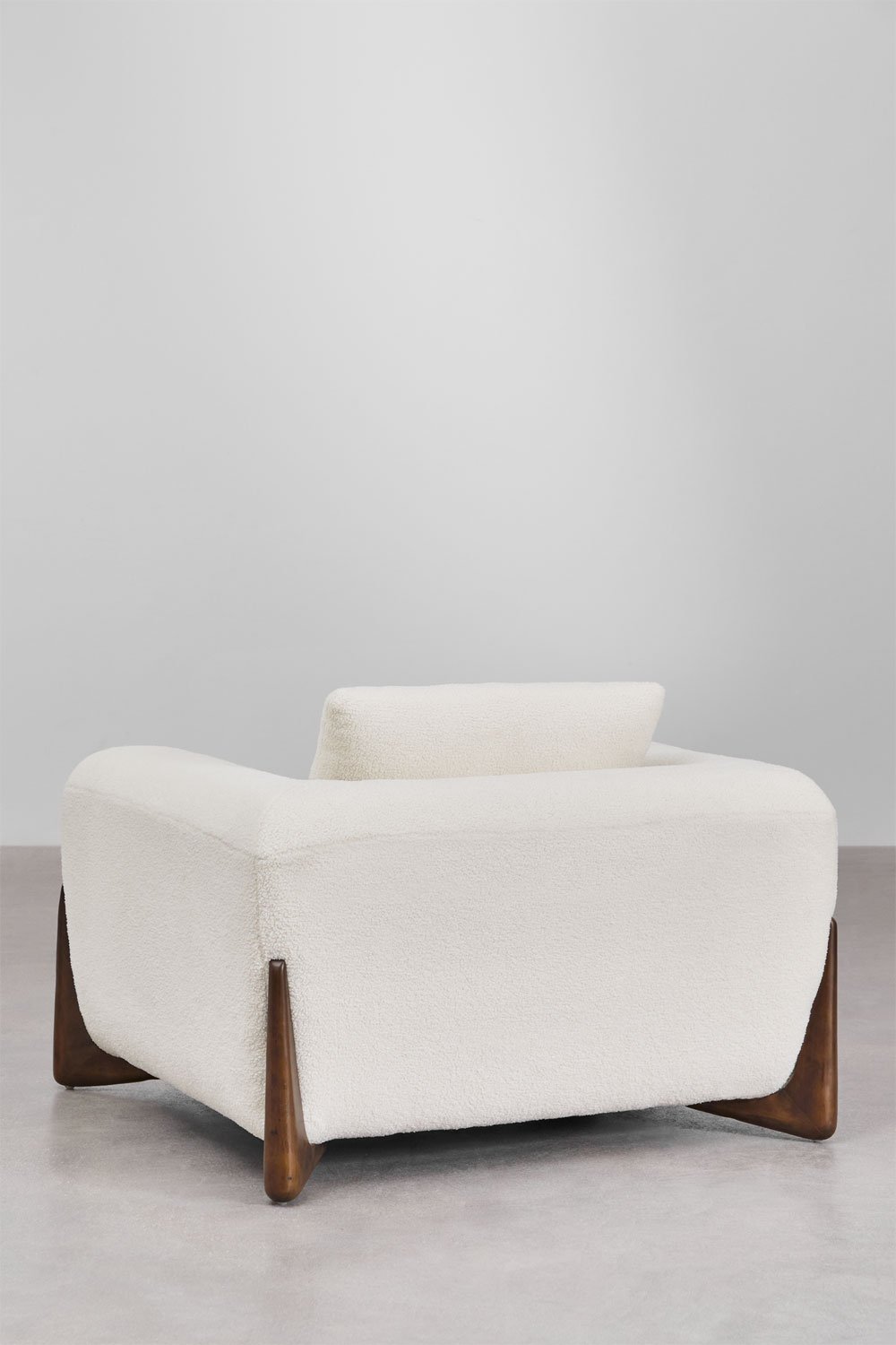 Confezione da 2 poltrone in shearling Grevena