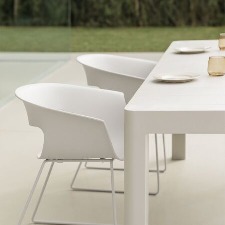 Confezione da 2 sedie da giardino Alanys