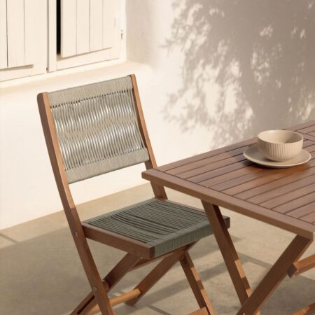 Confezione da 2 sedie da giardino pieghevoli Delawer Classic
