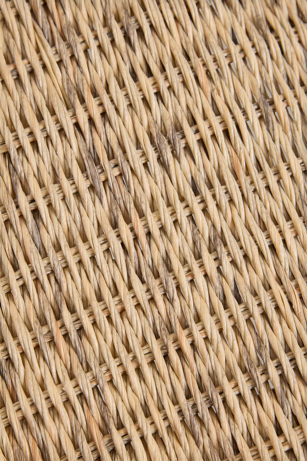 Confezione da 2 sedie da pranzo con braccioli in legno di acacia e rattan sintetico Ginara
