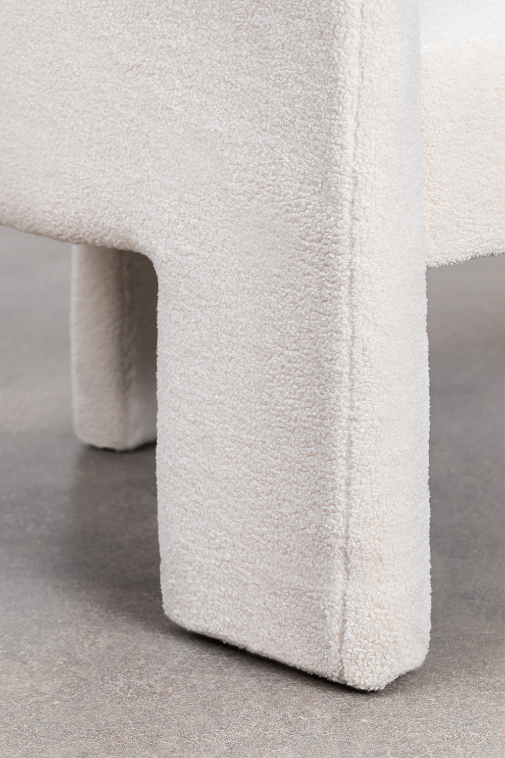 Confezione da 2 sedie da pranzo in shearling Xastru