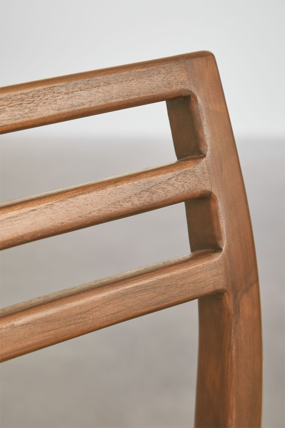 Confezione da 2 sedie da pranzo in legno di teak Lulea