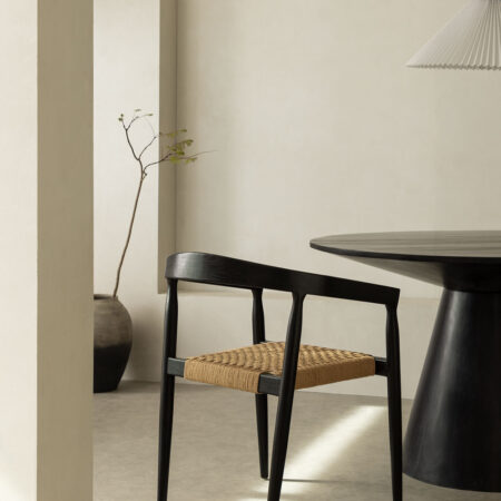 Confezione da 2 sedie da pranzo in legno di teak Visby Design