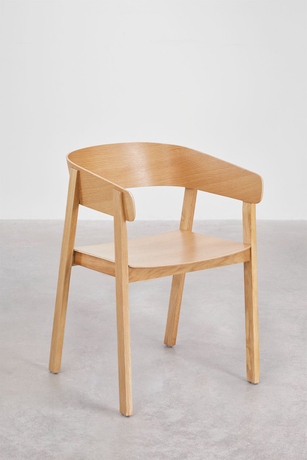 Confezione da 2 sedie da pranzo in legno Olsen