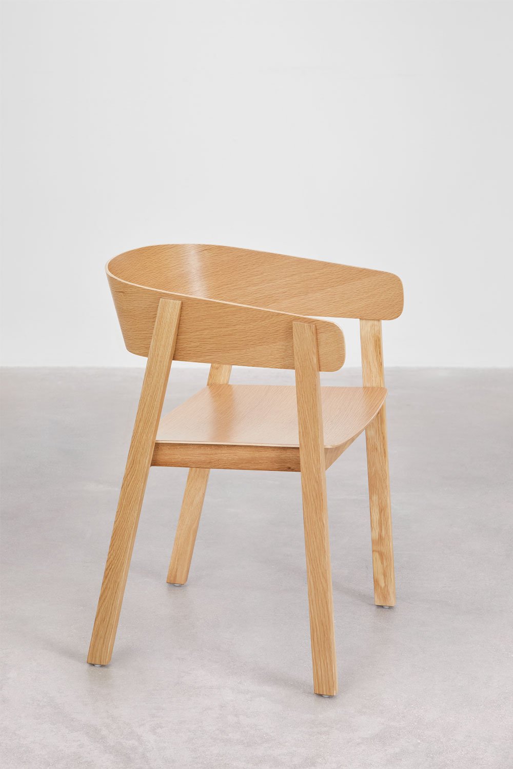 Confezione da 2 sedie da pranzo in legno Olsen