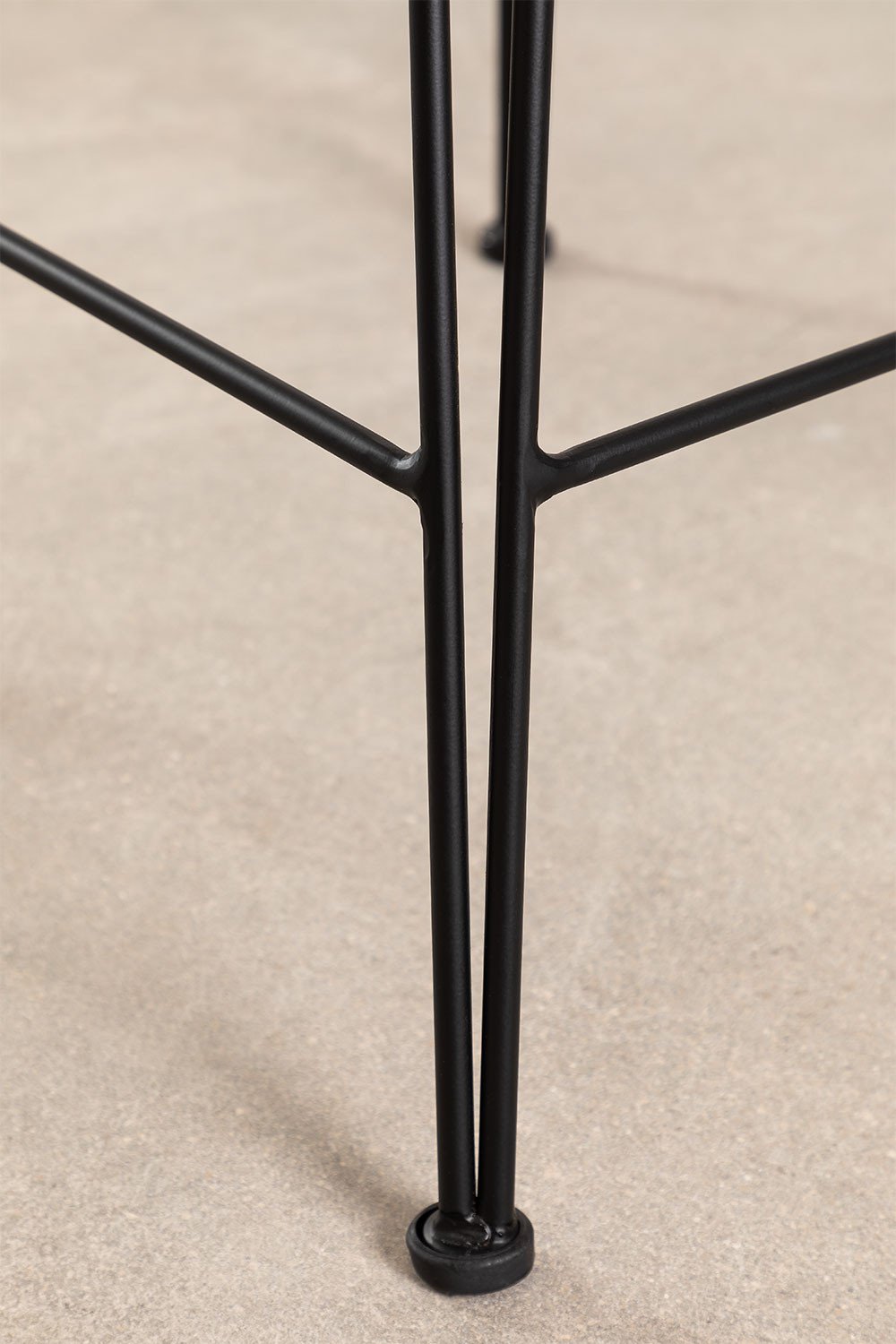 Confezione da 2 sgabelli alti in rattan sintetico Eska