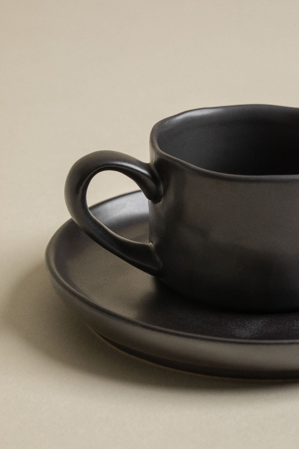 Confezione da 2 Tazzine Caffè 10 cl con Piattino Belvere