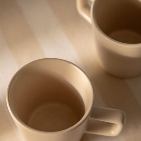 Confezione da 2 tazzine da caffè da 31cl in gres Sillex