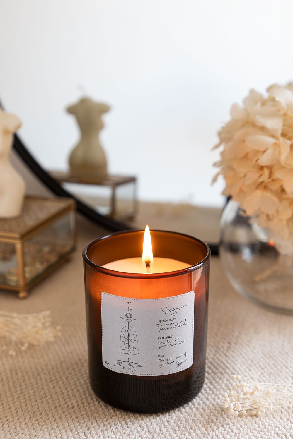 Confezione da 4 Candele Profumate Zodiac Collection