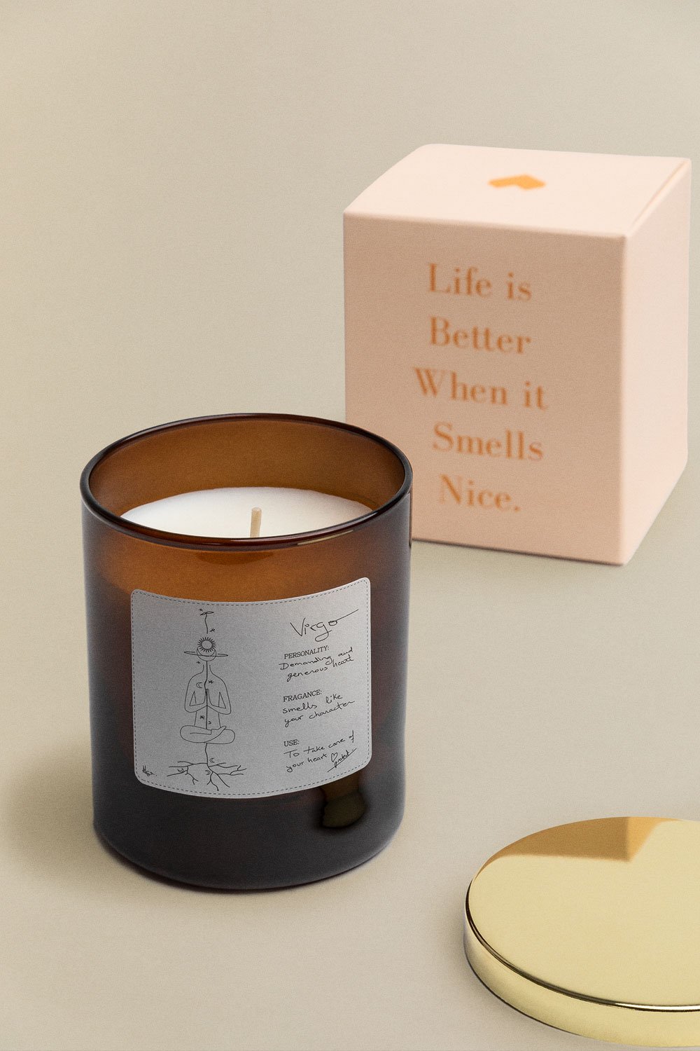 Confezione da 4 Candele Profumate Zodiac Collection