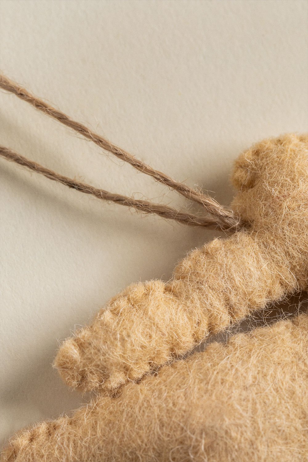 Confezione da 4 Ornamenti di Natale Rendier