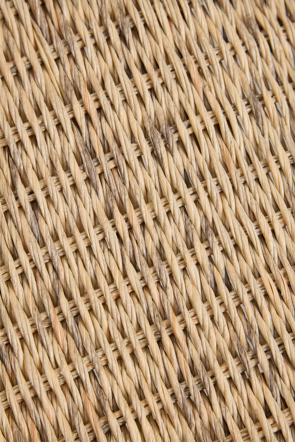 Confezione da 4 sedie da giardino con braccioli in legno di acacia e rattan sintetico Ginara