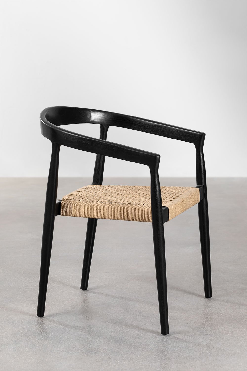 Confezione da 4 sedie da pranzo in legno di teak Visby Design