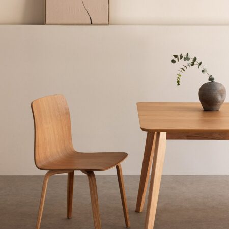 Confezione da 4 sedie da pranzo in legno Elionora