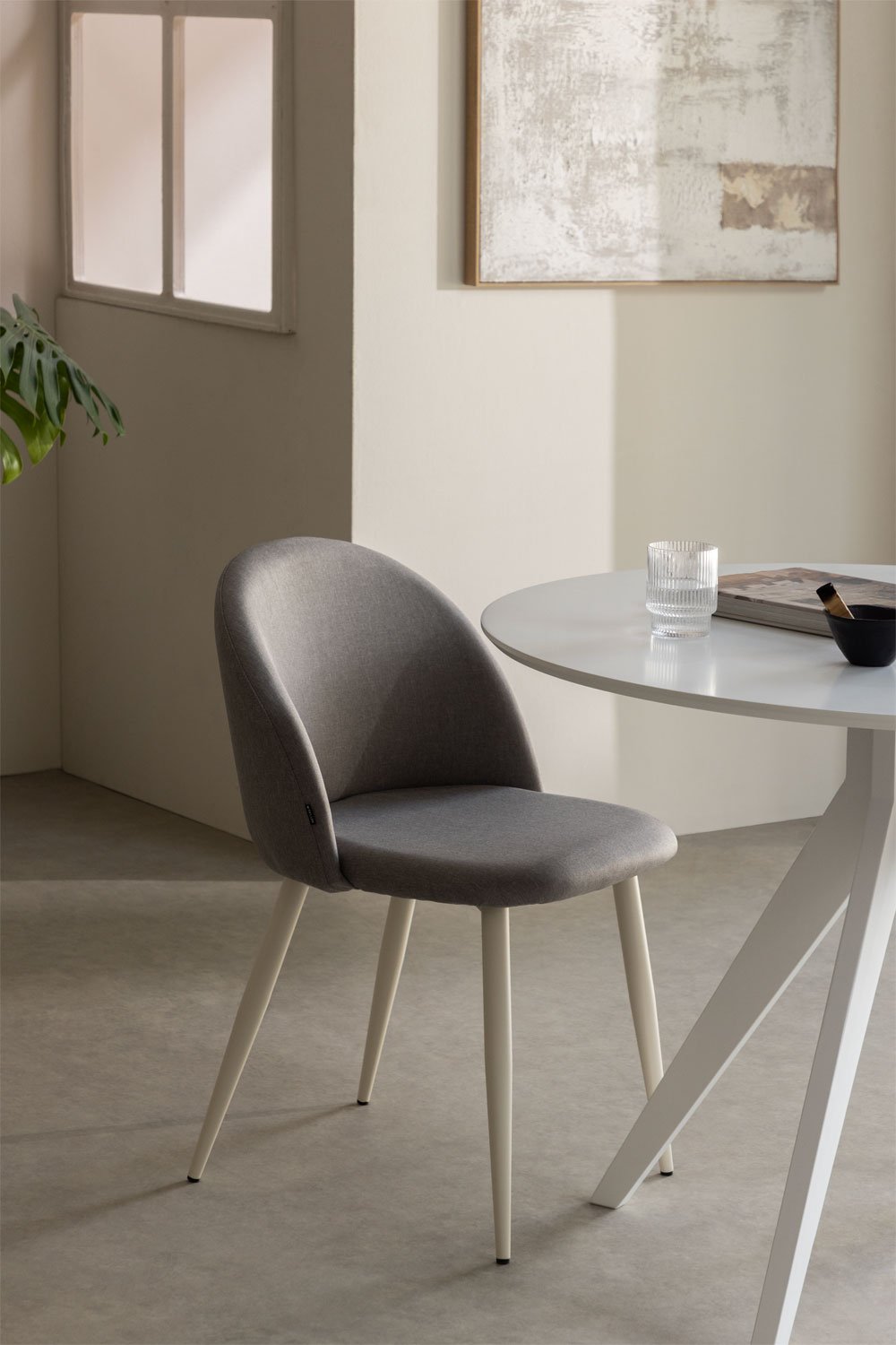 Confezione da 4 sedie da pranzo Kana Deluxe