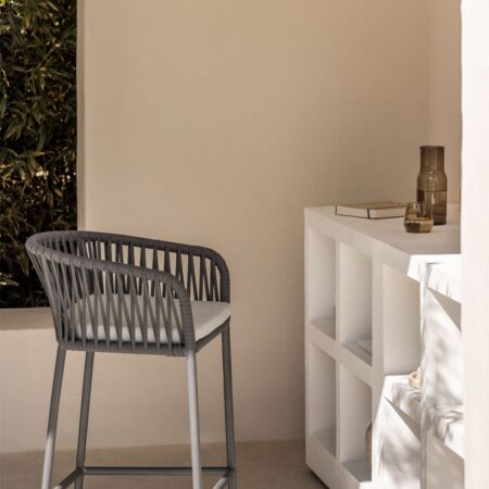 Confezione da 4 sgabelli da giardino Arhiza