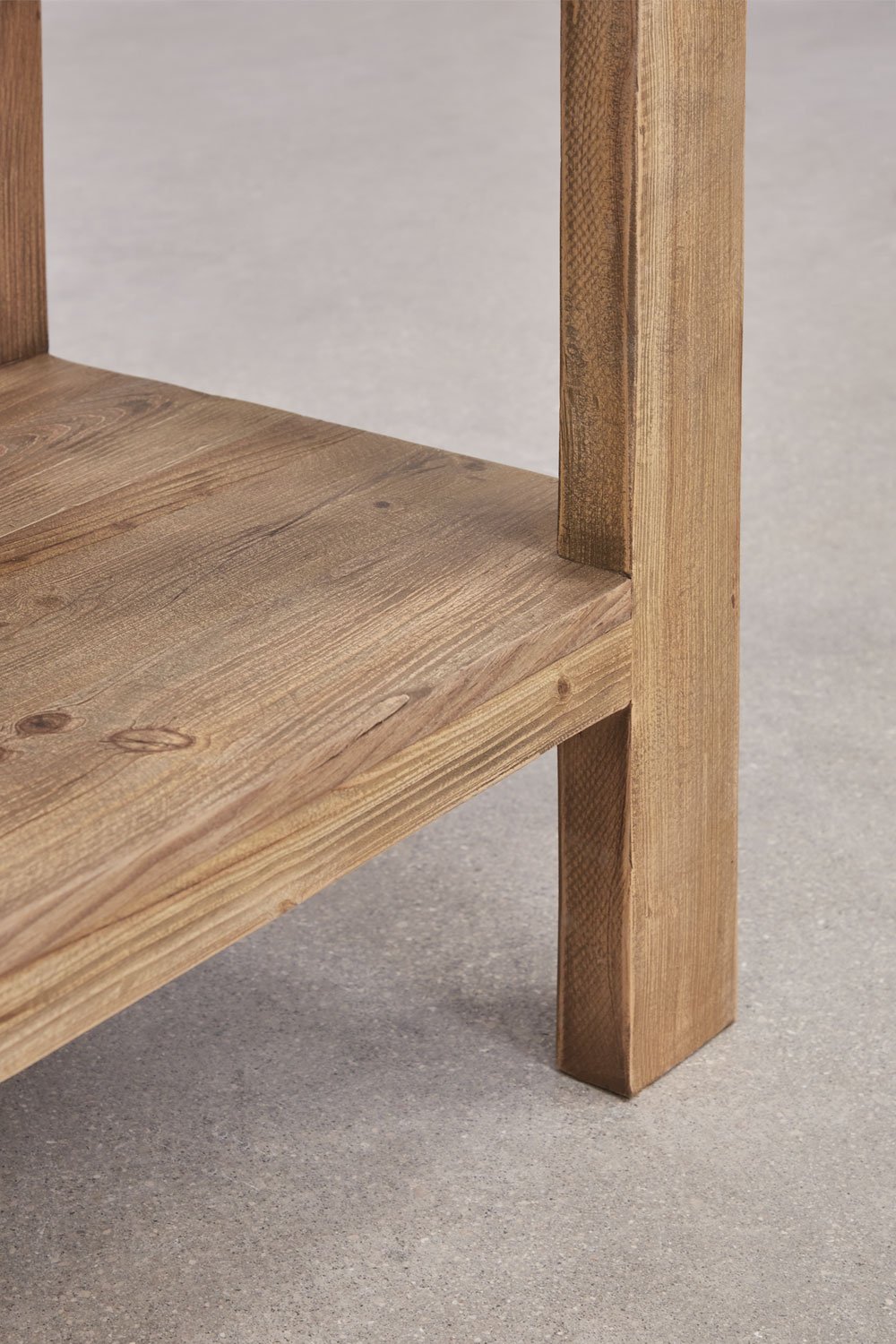 Consola 170x45 cm en madera reciclada Kirena