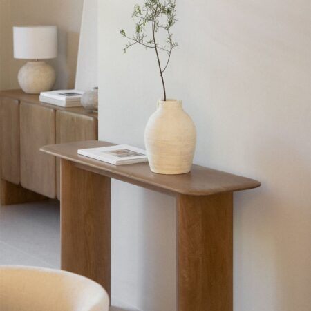 Consolle 120x35 cm in legno di mango Miller
