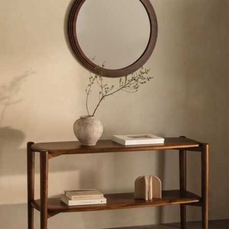 Consolle 130x40 cm in legno di mango Gina