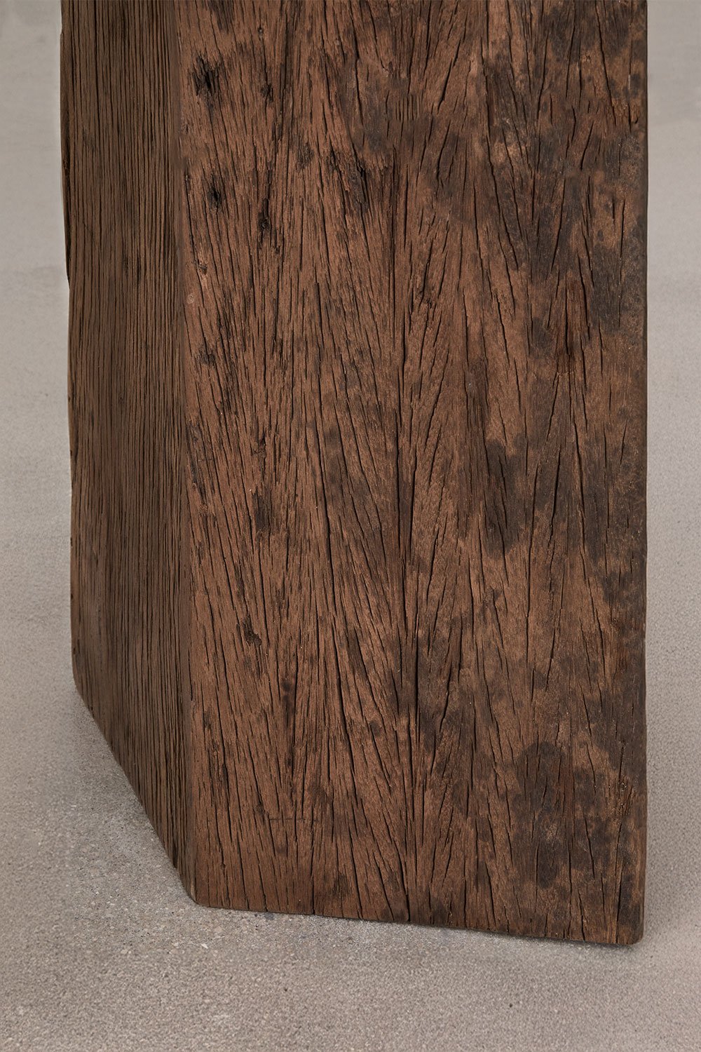 Consolle 150x35 cm in legno riciclato Juvira