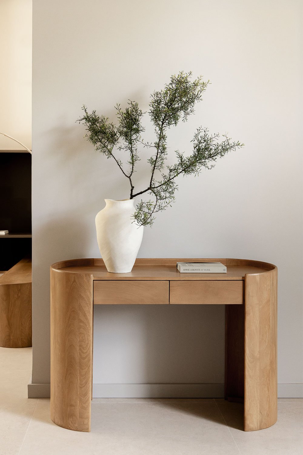 Consolle 120x45 cm in legno di mango Sidney