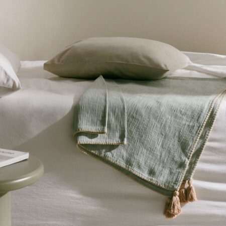 Coperta scozzese in cotone Paraiba
