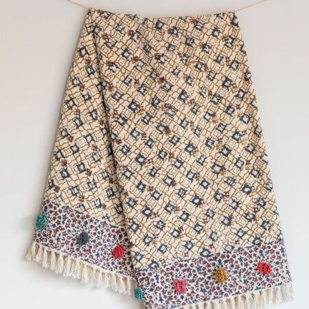 Coperta Plaid in Cotone Tenesi