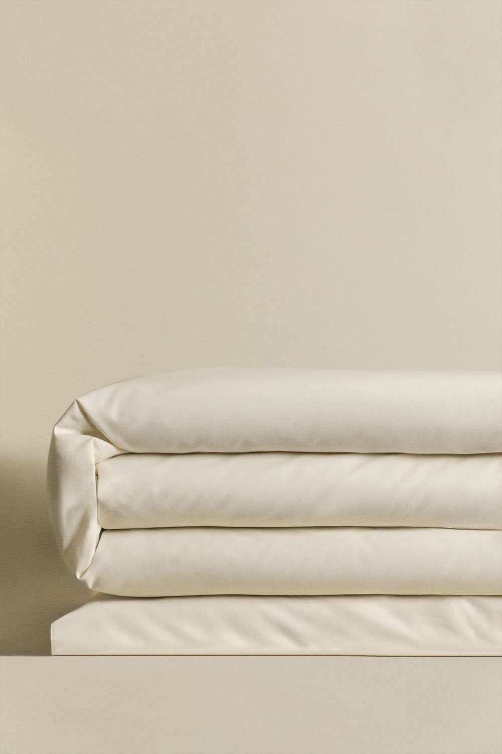 Copripiumino in cotone percalle 180 fili per letto Agassi da 90 cm