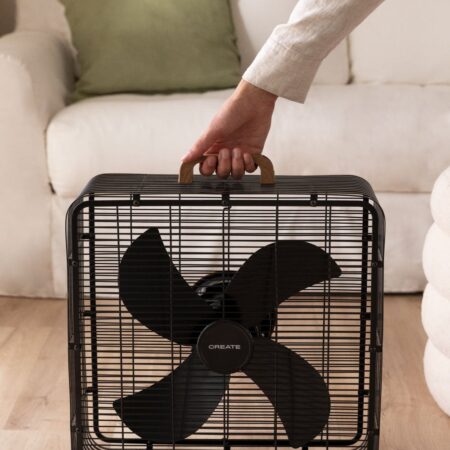 CREATE - AIR FLOOR BOX - Ventilatore industriale da pavimento 90W