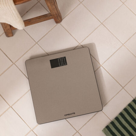 CREATE - BALANCE BODY STEEL - Bilancia digitale pesapersone