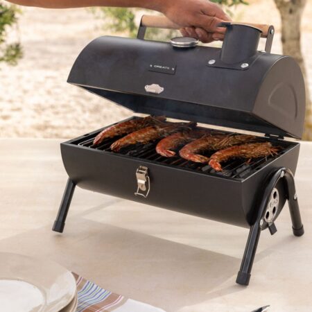 CREATE - BBQ SMOKEY COMPACT - Barbecue affumicatore a carbone portatile