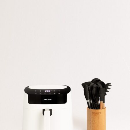 CREATE - Pack AIR FRYER PRO LARGE 6.2 L + Set di utensili da cucina