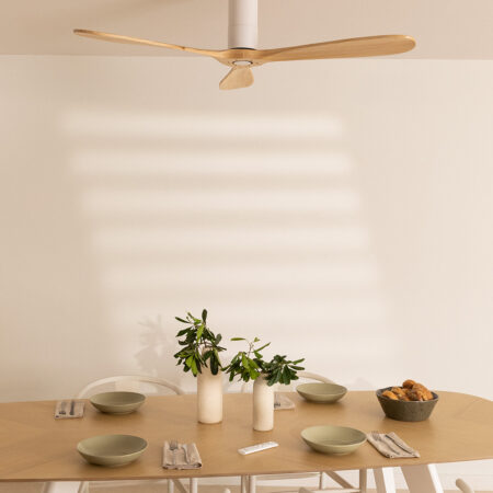 CREATE - WIND TUBE - Ventilatore da soffitto 40W silenzioso Ø132 cm