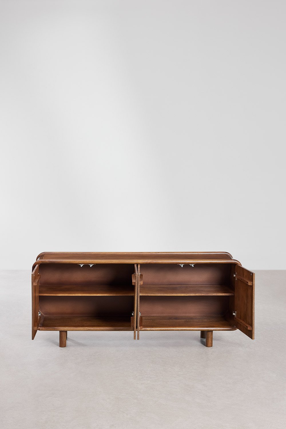 Credenza Gina in legno di mango 175x43 cm