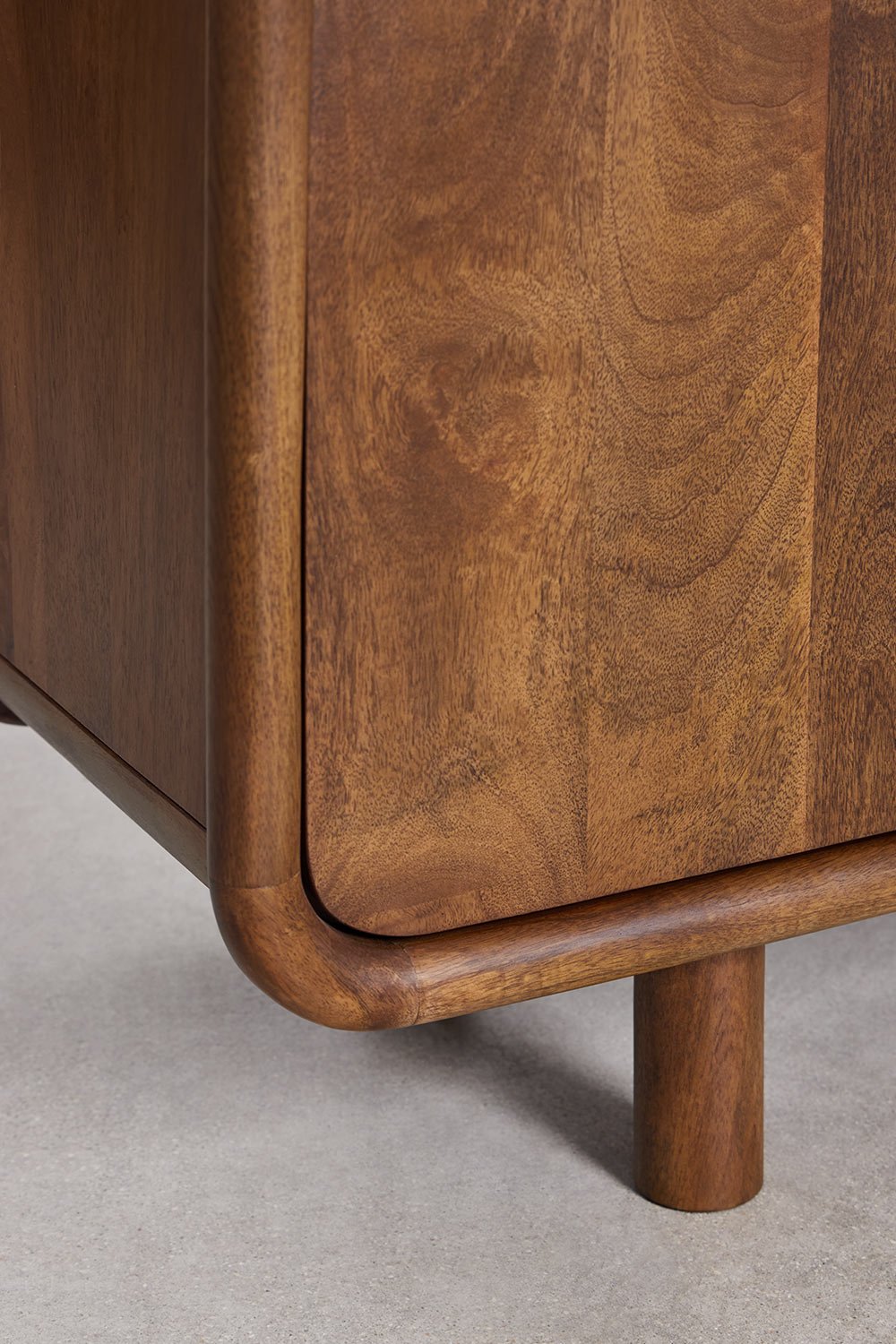Credenza Gina in legno di mango 175x43 cm