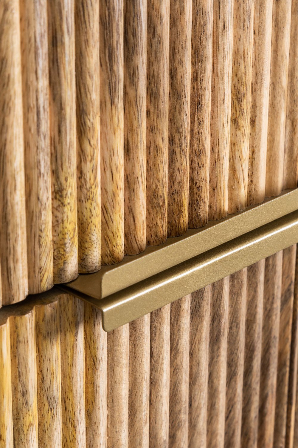 Credenza alta in legno di mango Baty Design