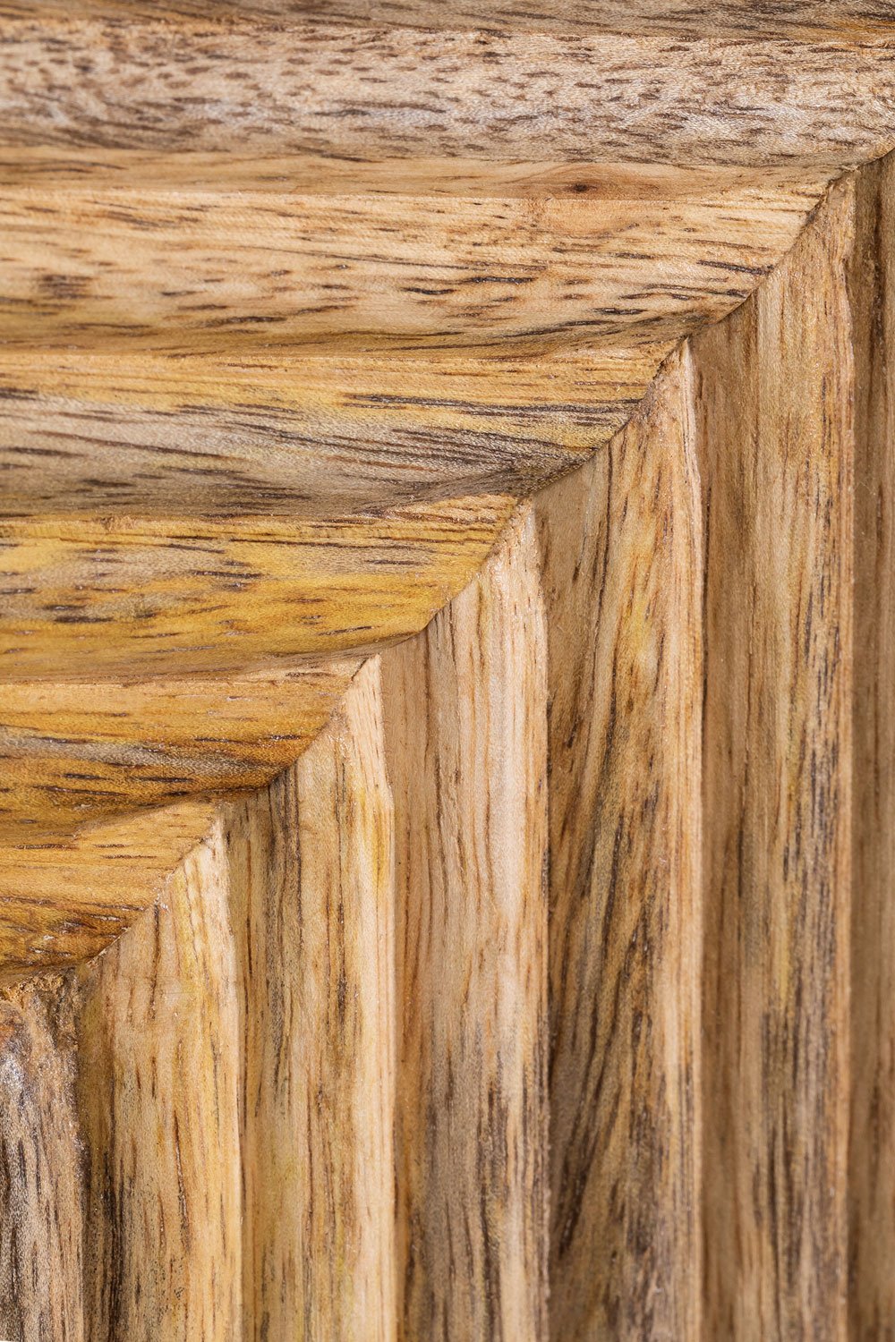Credenza alta in legno di mango Baty Design
