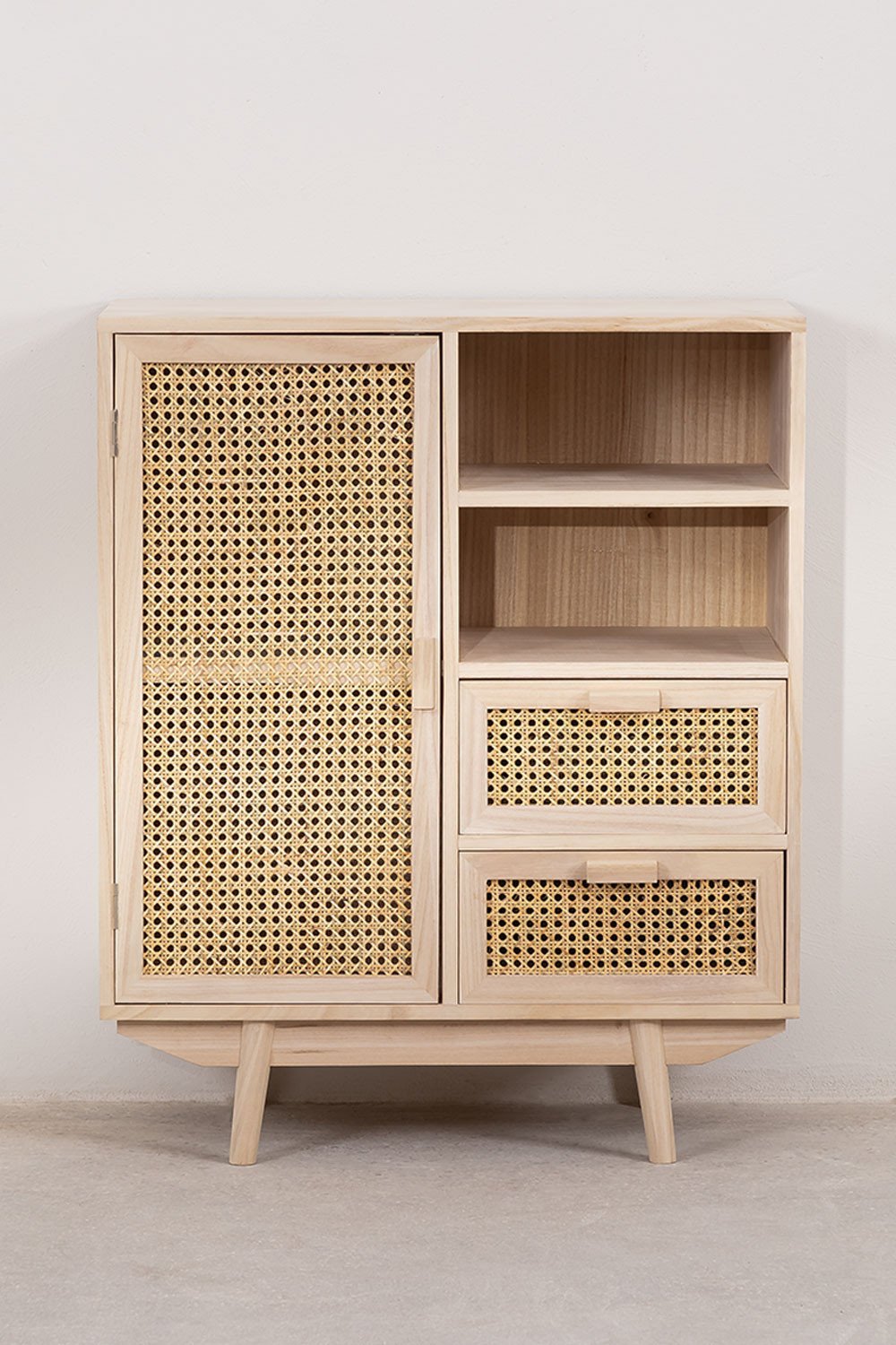 Credenza in legno con cassetti Ralik